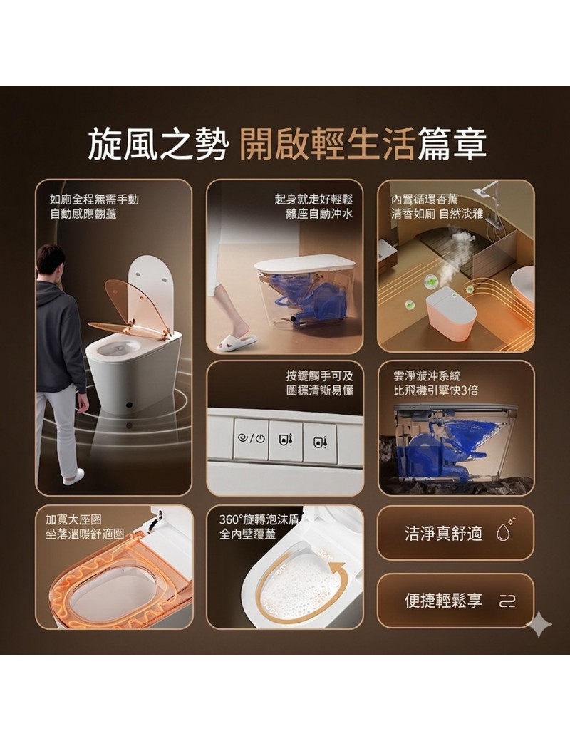 ZBOM輕智能馬桶-MT-03