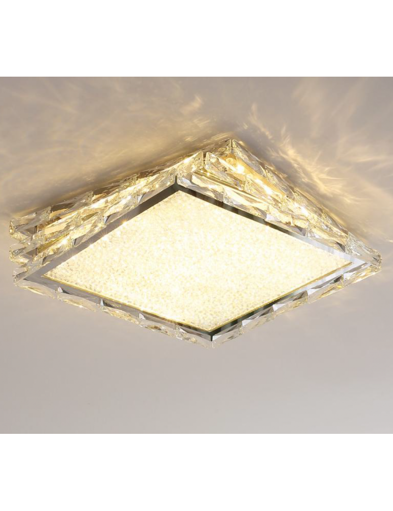 方形水晶吸頂燈