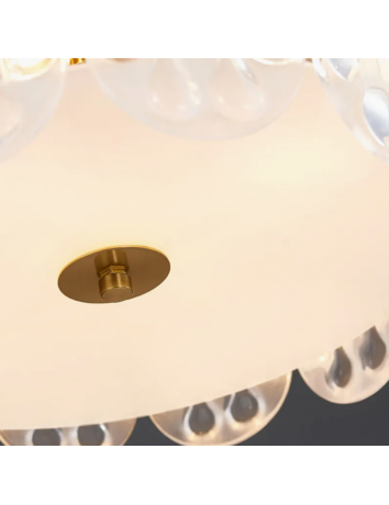 圓形玻璃吸頂燈