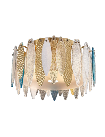 羽毛玻璃吸頂燈