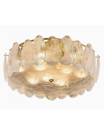 樹葉吸頂燈(白)