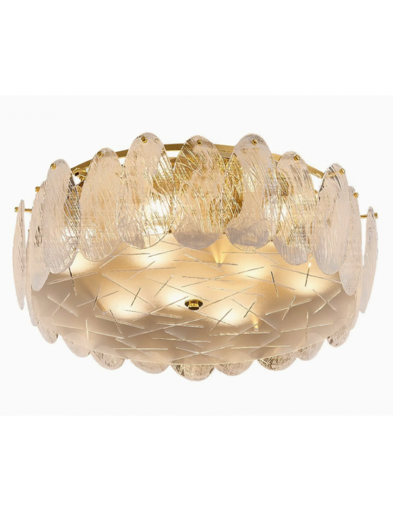 樹葉吸頂燈(白)