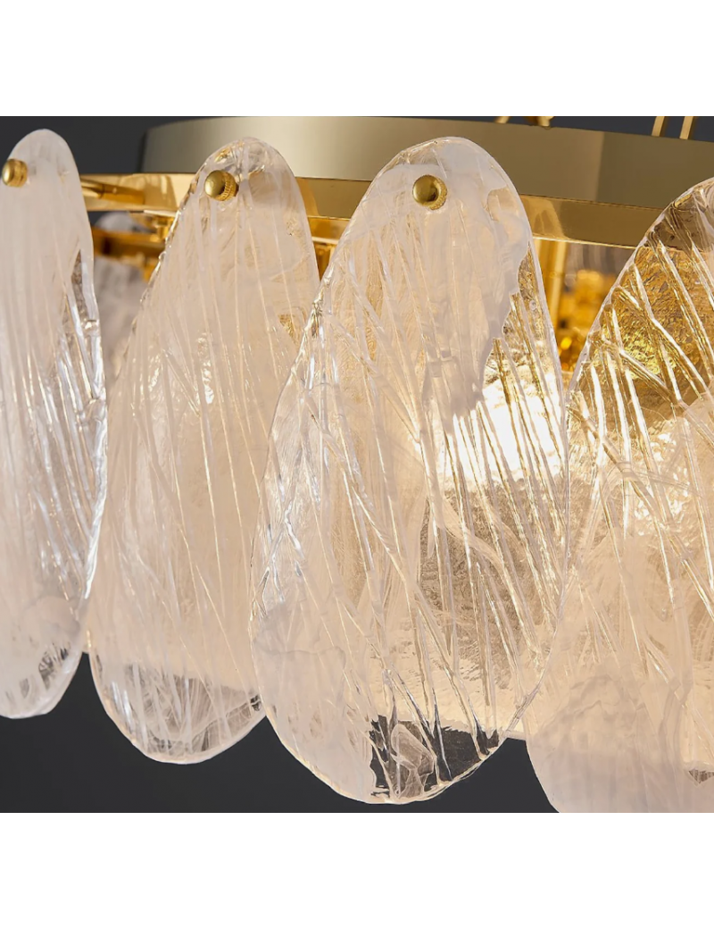 樹葉吸頂燈(白)