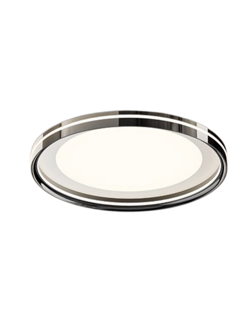 簡約黑框吸頂燈