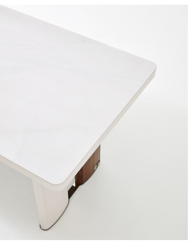 AK5077岩板島台櫃/岩板保溫餐桌1.6m