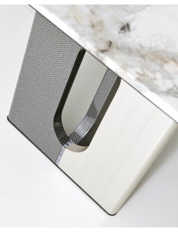 AK9910A大理石餐桌1.8