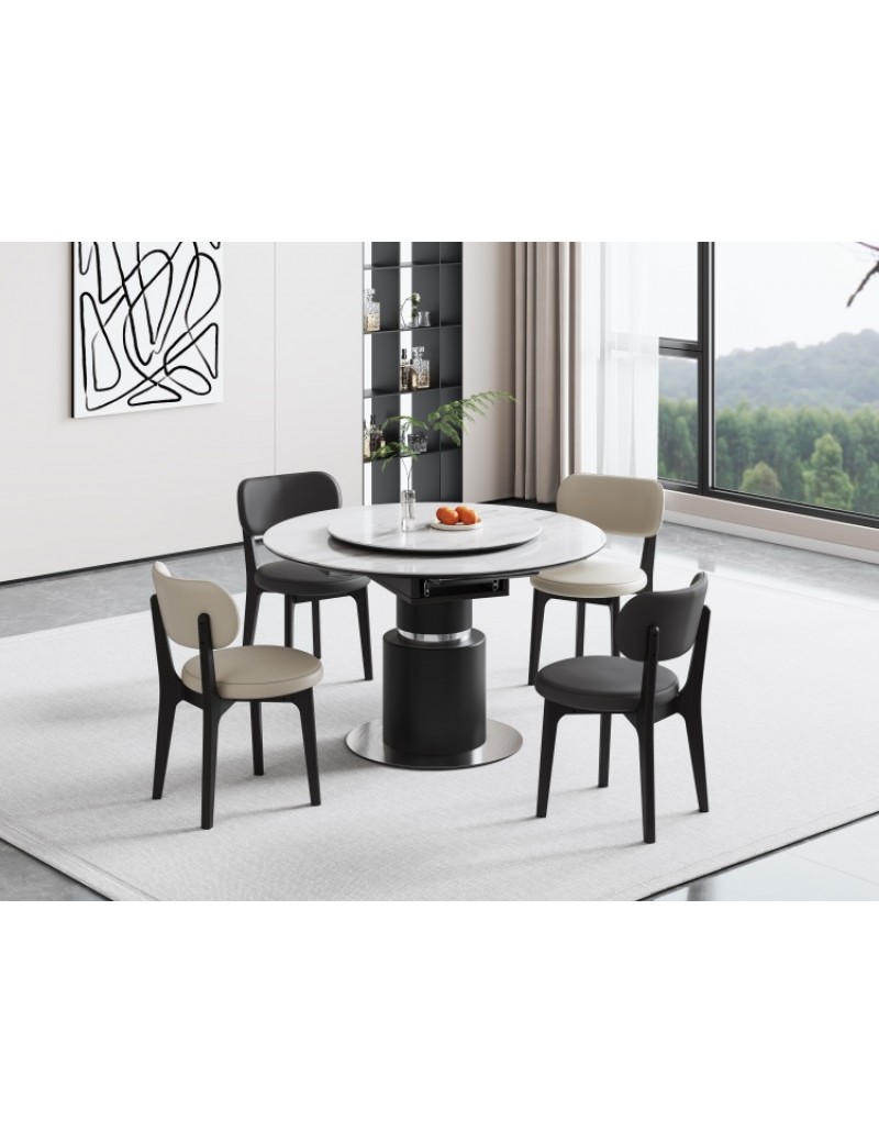 B5047冰彩石功能餐桌1.55m