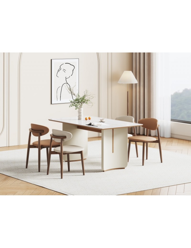 D5003冰彩石餐桌1.6m