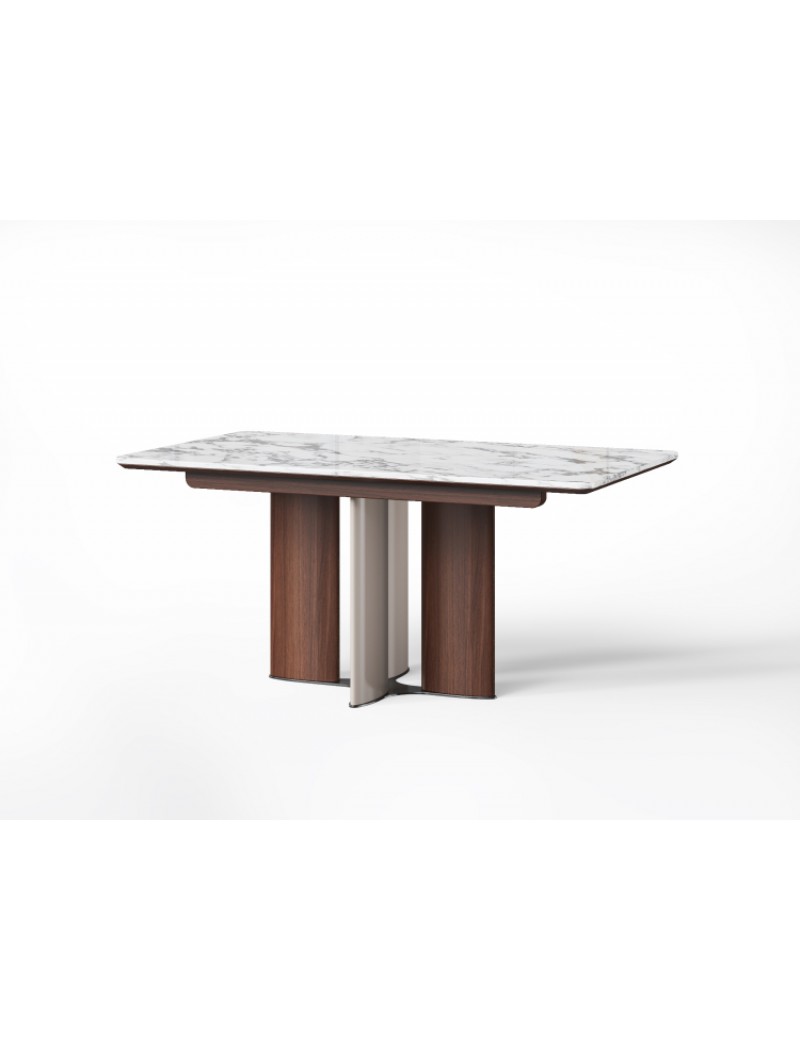 D5008冰彩石餐桌1.6m