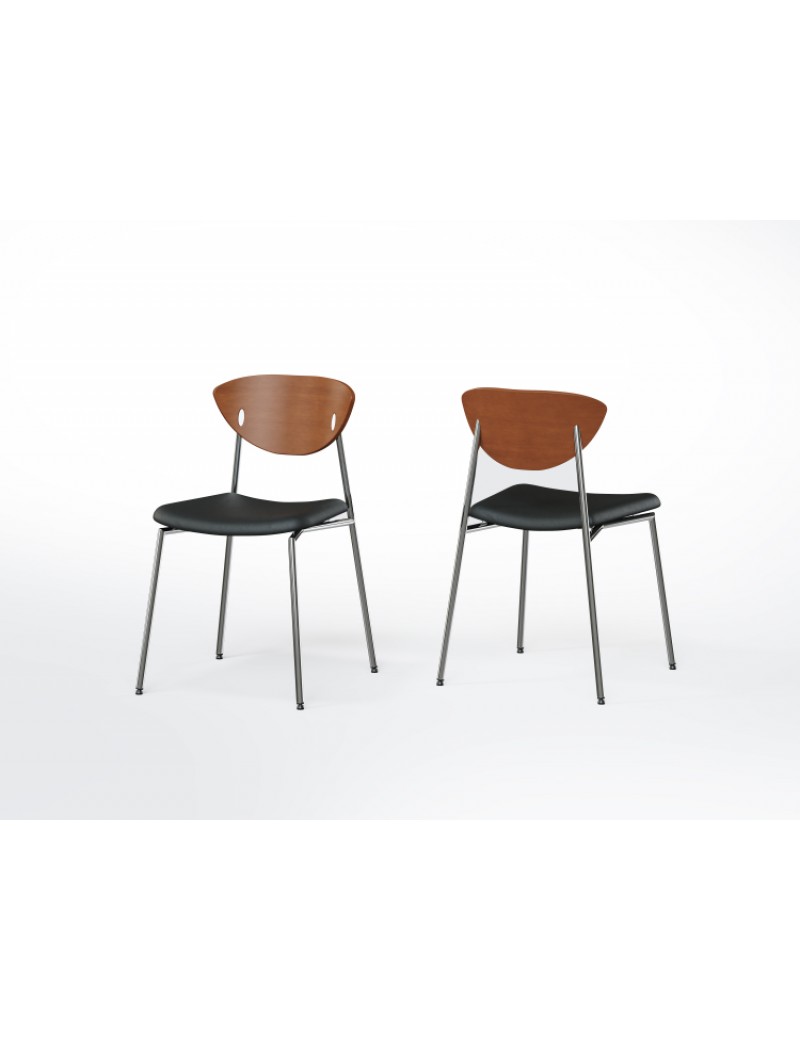 D5018霧面純黑岩板餐桌Φ1.1m