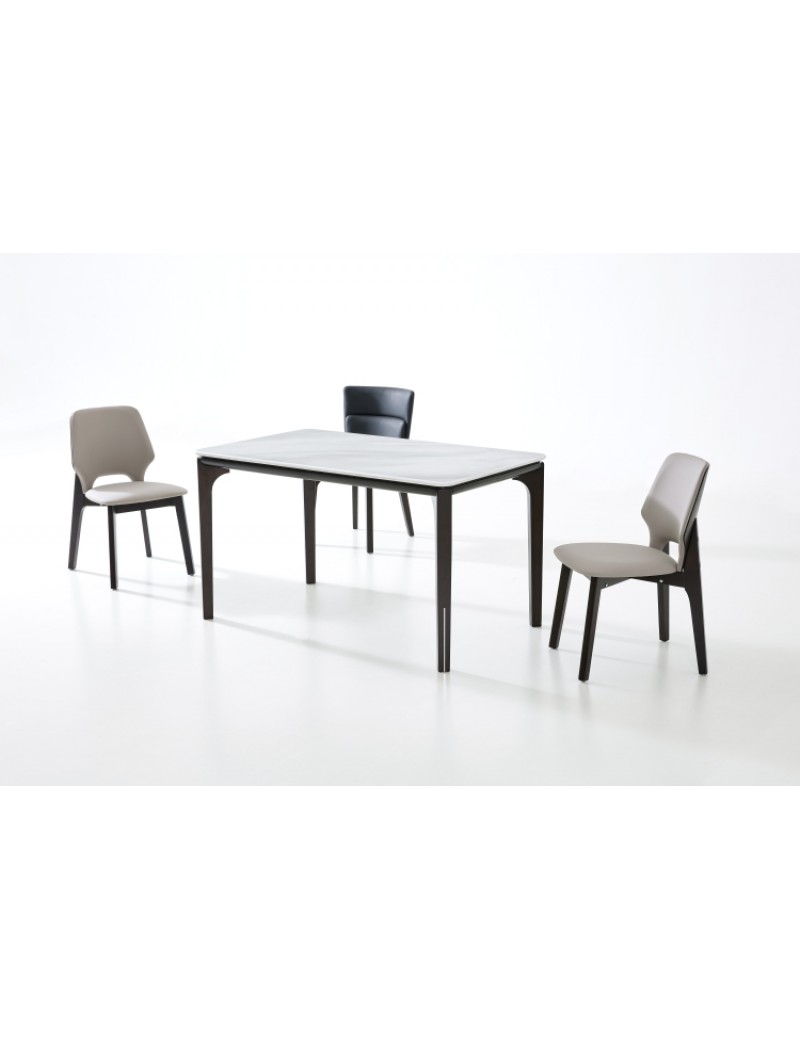 D5035天鵝絨大理石餐桌1.35m