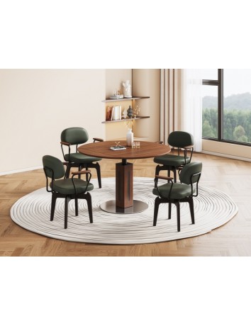 D5036實木餐桌1.1m