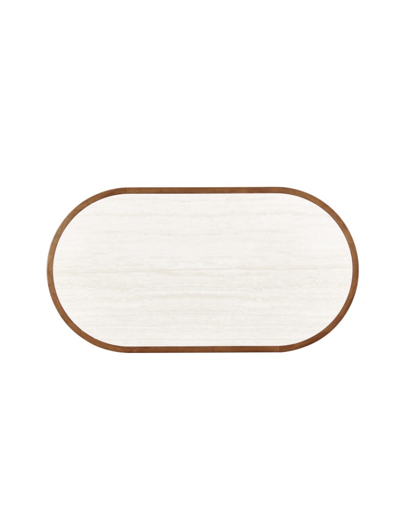 Z5011白洞石岩板餐桌1.6m