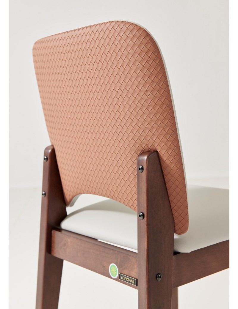 Z5030亮光流雲白冰彩石餐桌1.4m