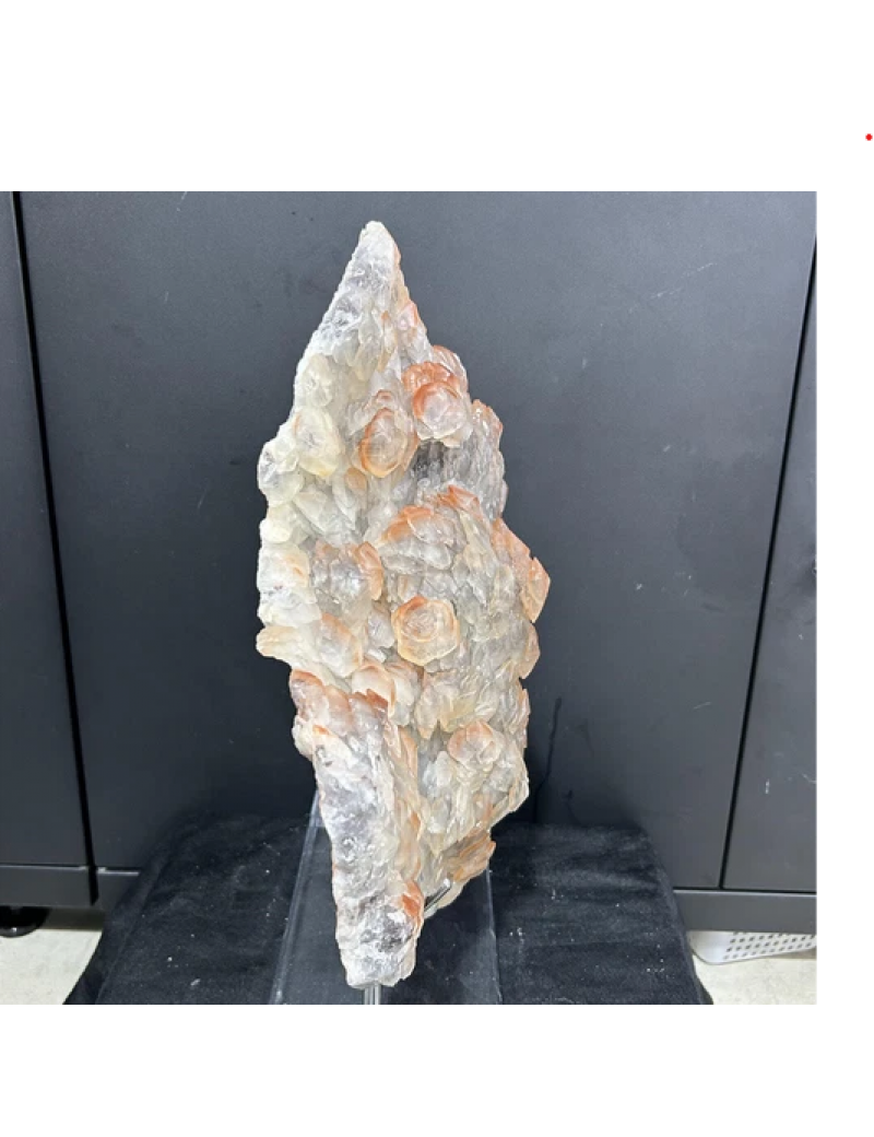 雙色塔尖方解石水晶-大