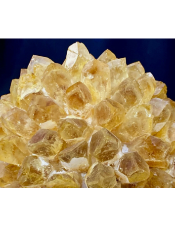 天然黃色石英晶體簇標本水晶花家居裝飾 天然黃色石英晶體簇標本水晶花家居裝飾
