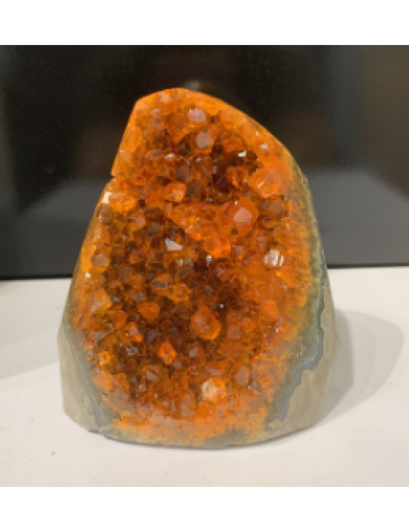 黃水晶財眼原石