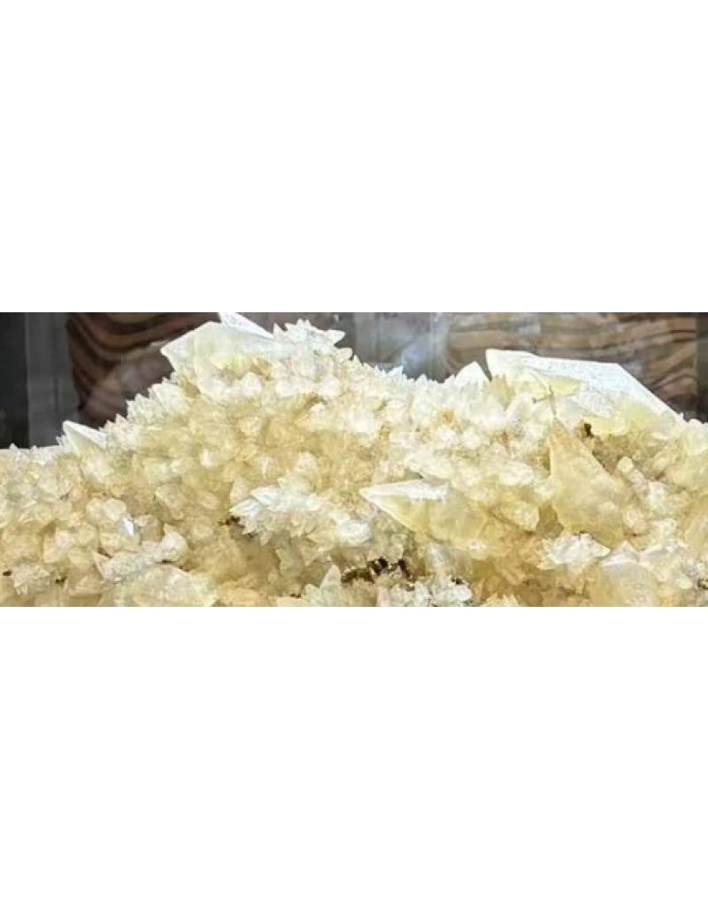 金色方解石黃銅礦共生石