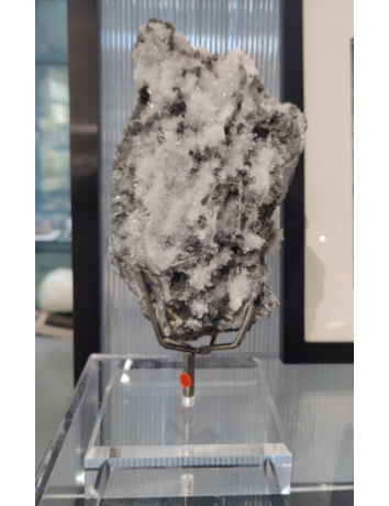 方鉛礦水晶 