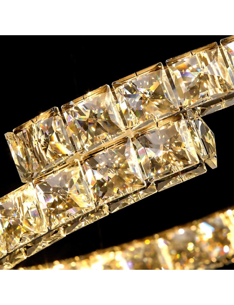 佩德羅雙環水晶吊燈