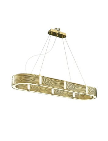 輕奢長條吊燈(金)