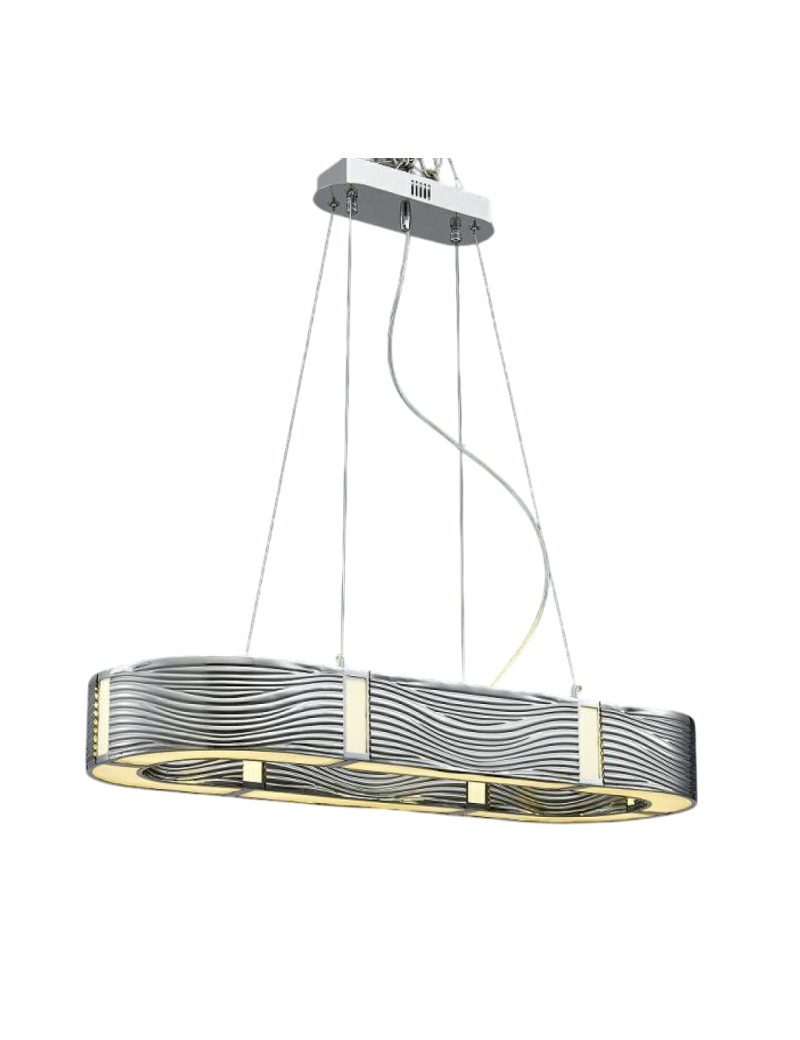 輕奢長條吊燈(銀)