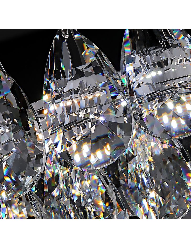 歐式輕奢水晶吊燈(雙環)