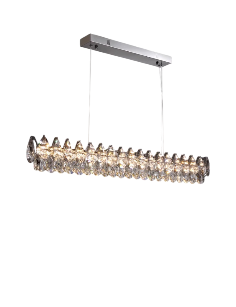 歐式輕奢水晶吊燈(長)