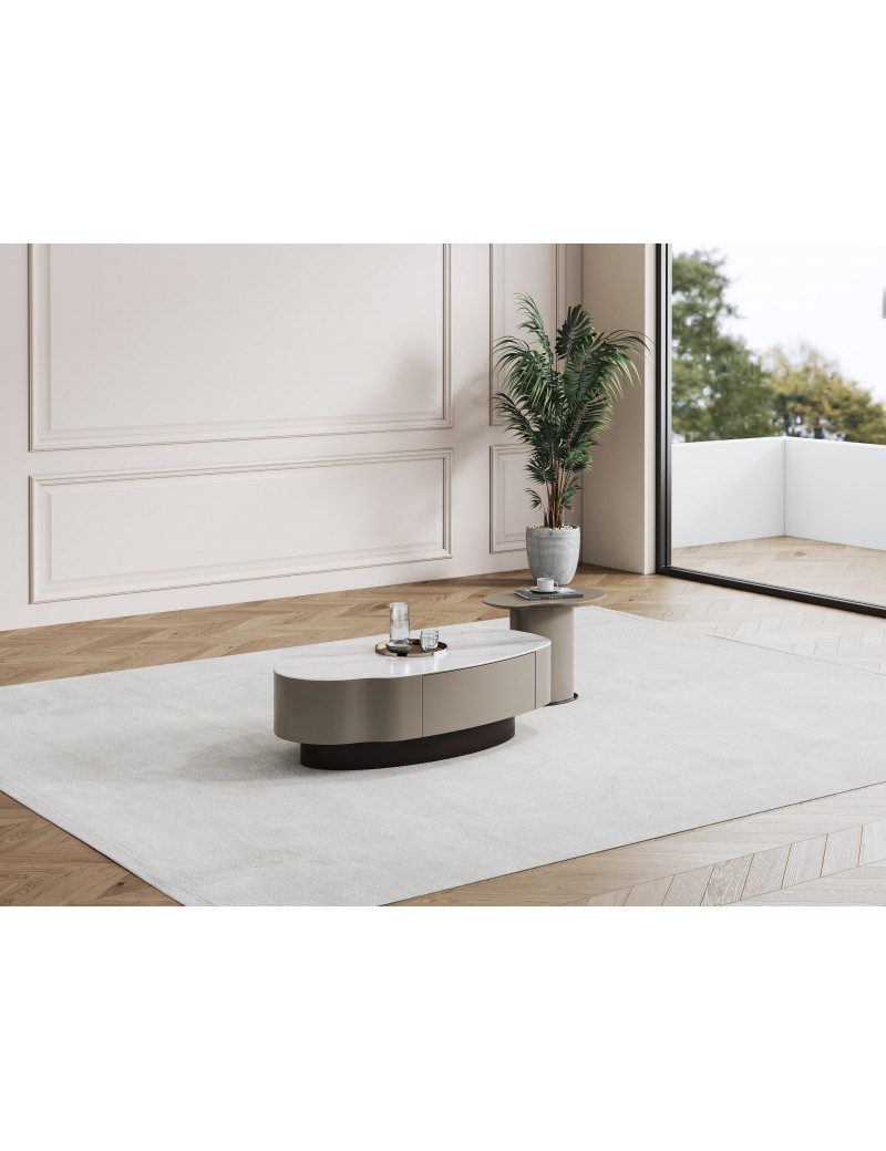 DBB105凡爾賽奈米石茶几/邊几              