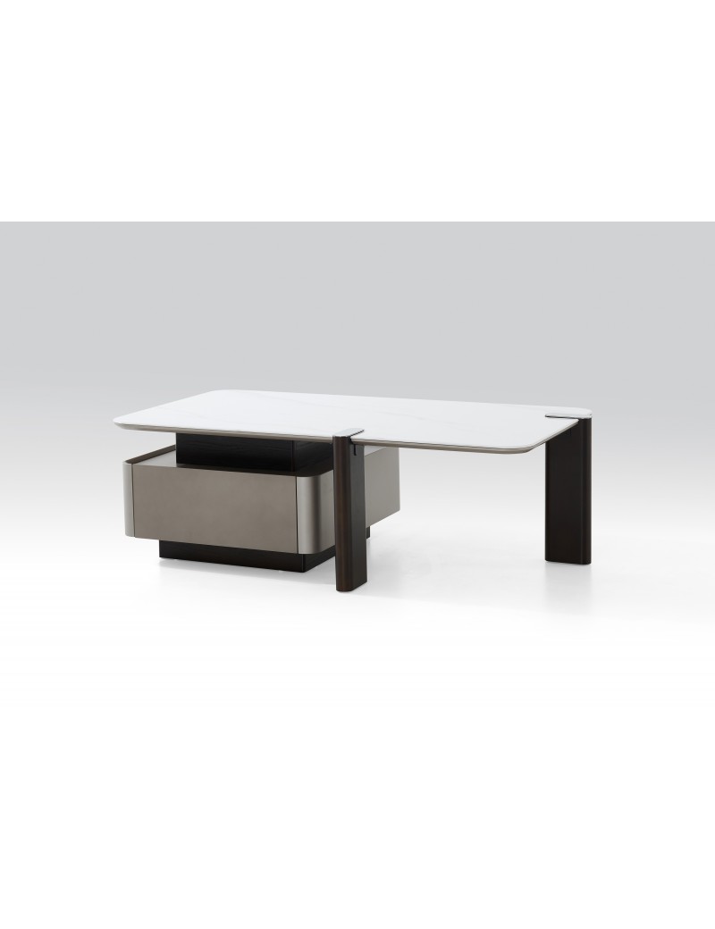 DBB107亮光流光雲浮冰彩石茶几1.3m/小方凳       