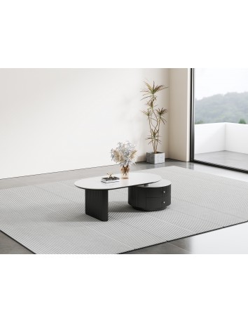 DBB108組合岩板茶几可拉升1.6m DBB108組合岩板茶几可拉升1.6m