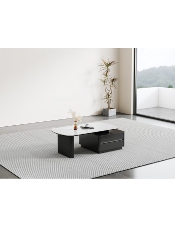 DBB109組合岩板茶几可拉升1.6m DBB109組合岩板茶几可拉升1.6m