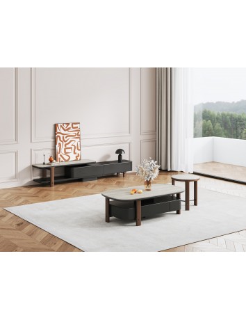 DBB115白洞石板功能電視櫃/茶几1.4m/邊几 DBB115白洞石板功能電視櫃/茶几1.4m/邊几