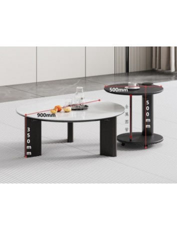 DBB30薩拉戈斯彩石圓茶几/邊几 DBB30薩拉戈斯彩石圓茶几/邊几