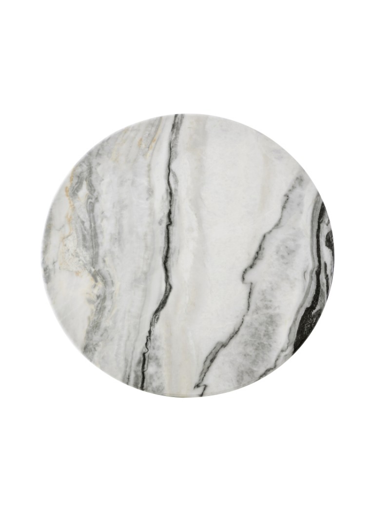 DBB47奧多大理石圓茶几/ 邊几     