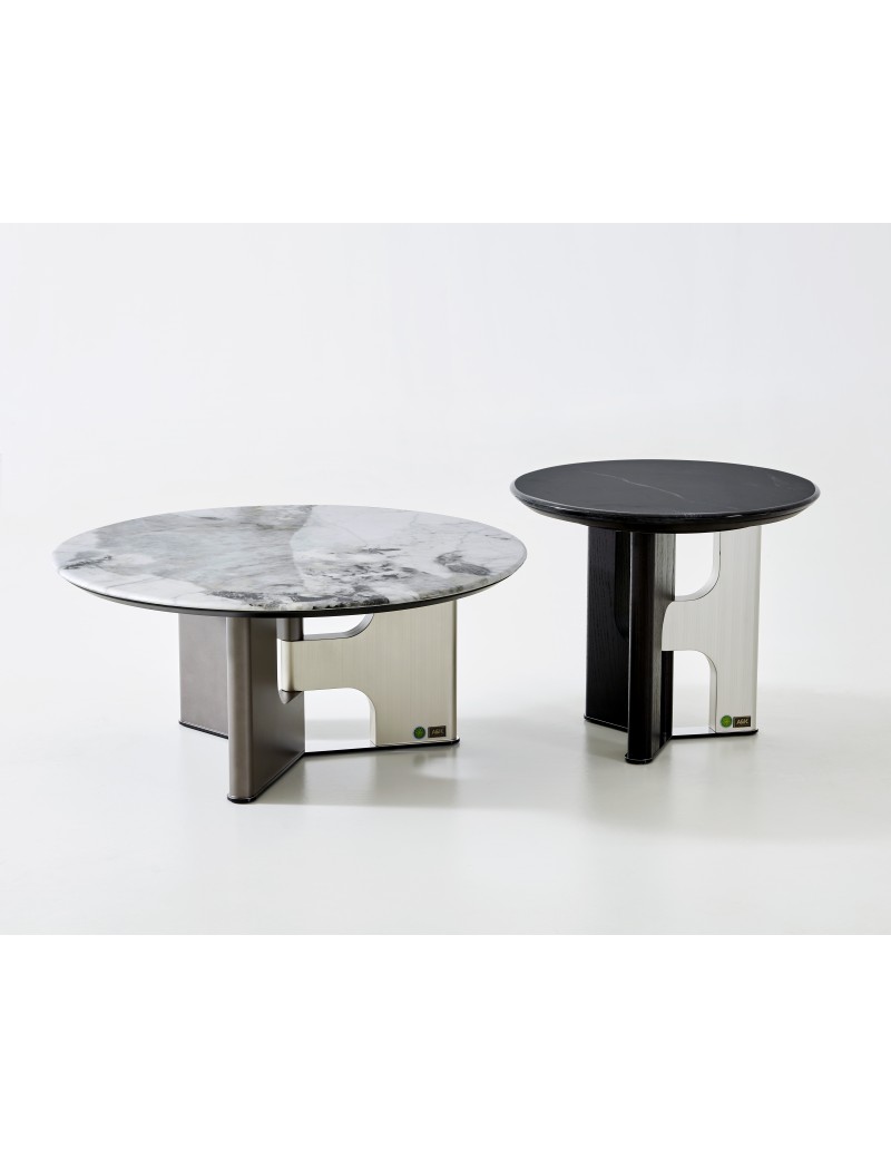 DBB51奧多大理石圓茶几/ 邊几