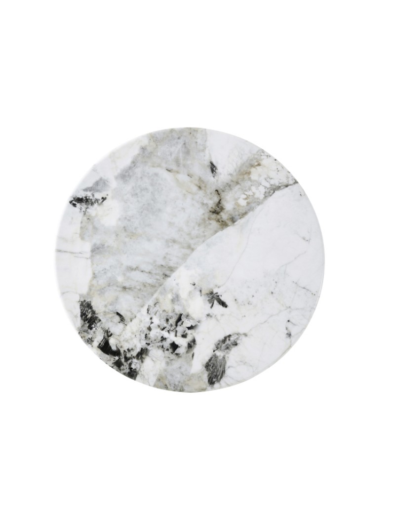 DBB51奧多大理石圓茶几/ 邊几