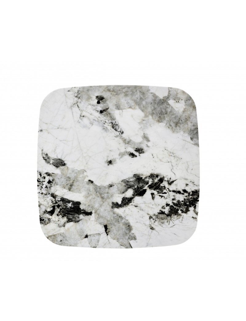 DBB66伍迪大理石茶几/邊几