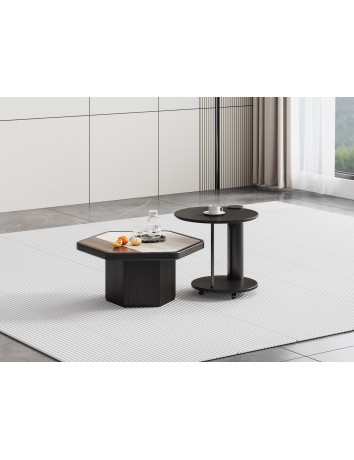 DBB68白洞石岩板茶几/邊几 DBB68白洞石岩板茶几/邊几