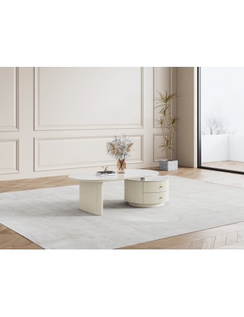 DBB86組合岩板茶几 DBB86組合岩板茶几