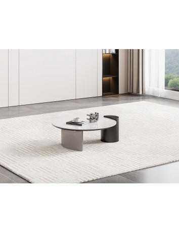 DBB95冰彩石圓茶几 DBB95冰彩石圓茶几