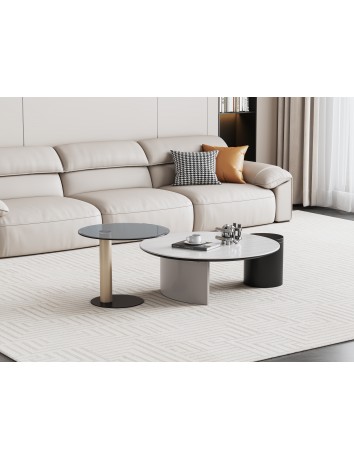 DBB95冰彩石圓茶几 DBB95冰彩石圓茶几