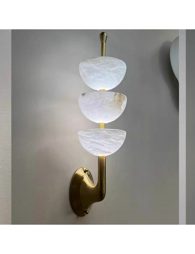 三色變光大理石壁燈