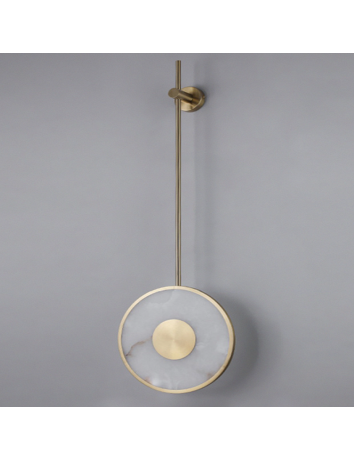 圓形大理石壁燈